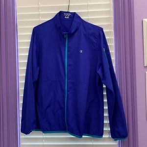 Beautiful blue XXL lightweight Champion jacket